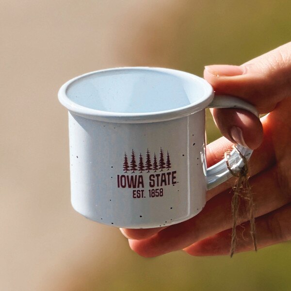 Iowa State Campfire Mug Ornament
